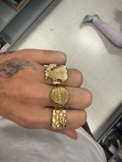 Gold rings