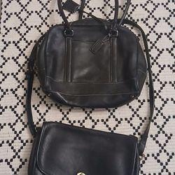 Two Authentic COACH BAGS