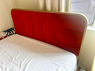 Full Sized Bed Frame & Anneland Ikea Mattress