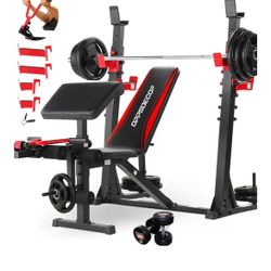 Weight Bench Set With Leg Extension 