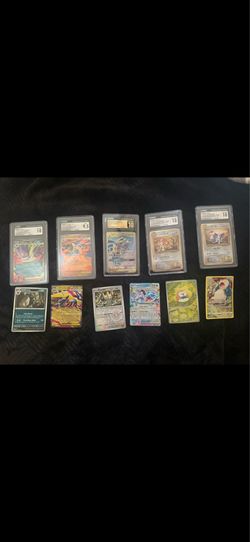 Pokémon cards - graded and singles
