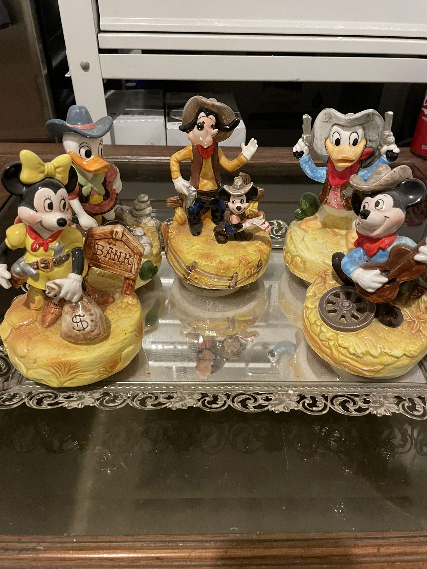 Vintage Disney Mickey Schmid Music Box