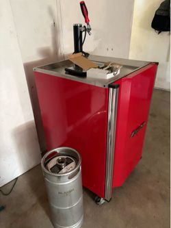 Snap on kegerator