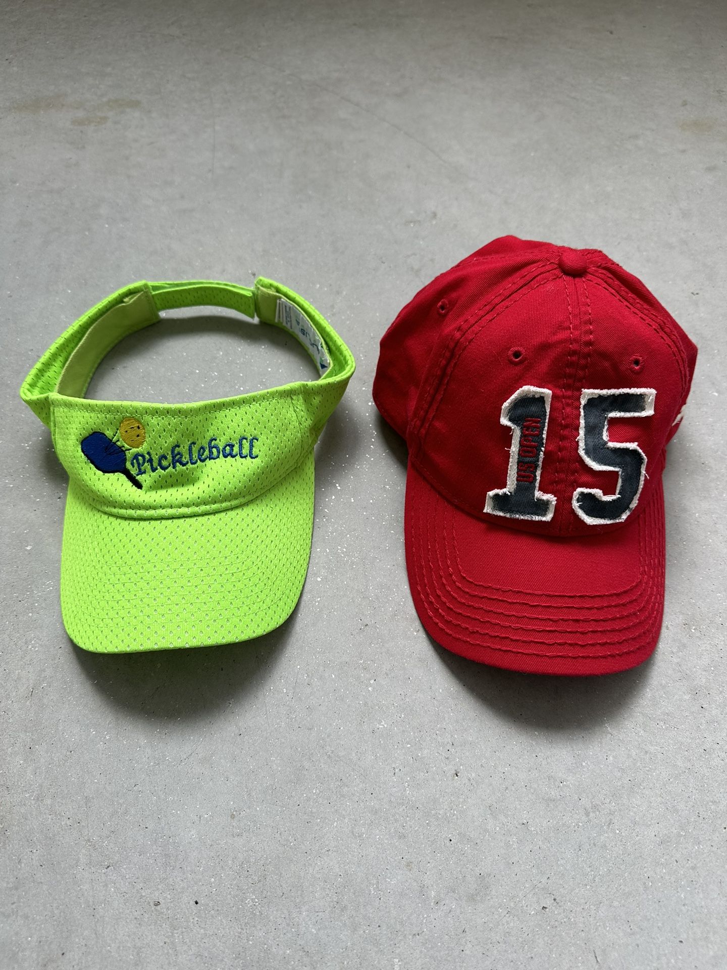 Augusta Sportswear Pickleball Visor & 2015 US Open Tennis New York City Hat