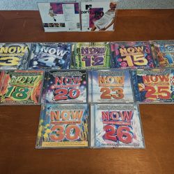 A Collection of NOW CD compilations of Various artists.