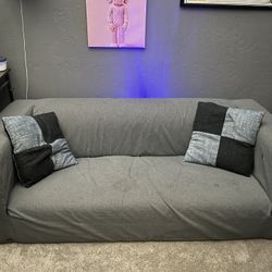 Gray couch 