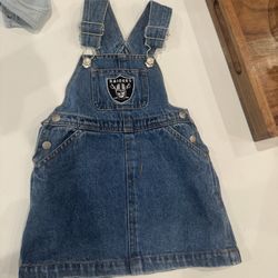 Baby Demin Raiders Overall Dress 