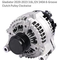 Jeep Wrangler Gladiator Alternator 
