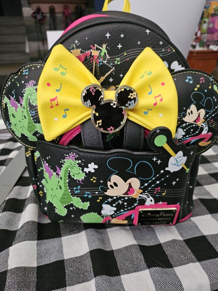 Disney Loungefly And Matching Headband