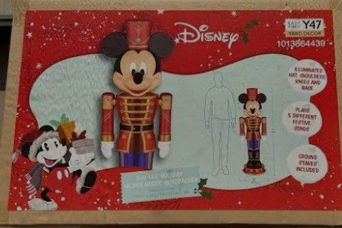 Viral Micky Mouse Nutcracker New In Box