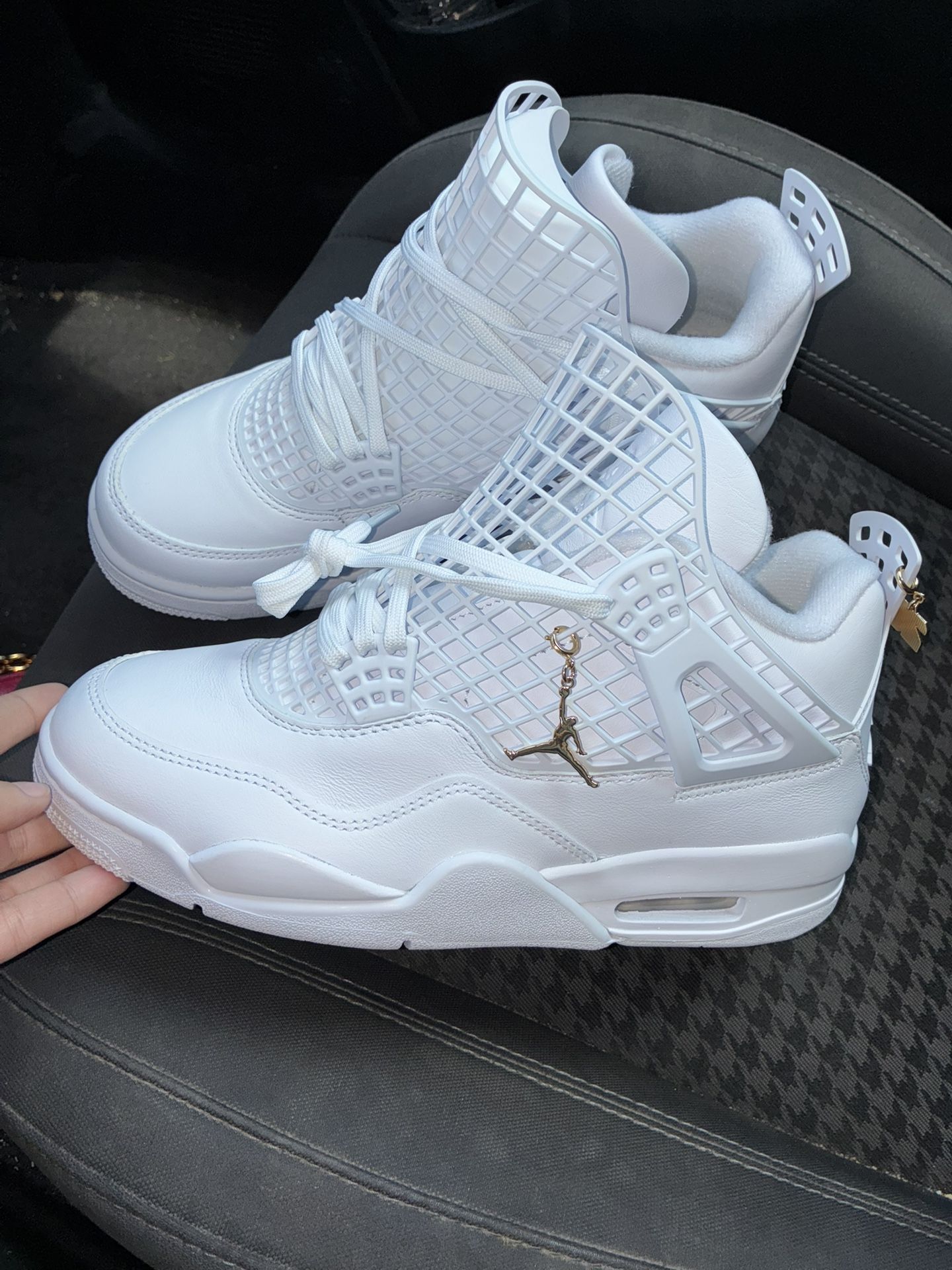 Jordan 4 Net White