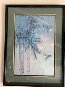 Evening Flight, Offset Lithograph By David Lee