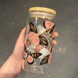 16 Oz Glass Cup