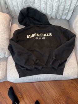Fear of God Essentials Black Hoodie