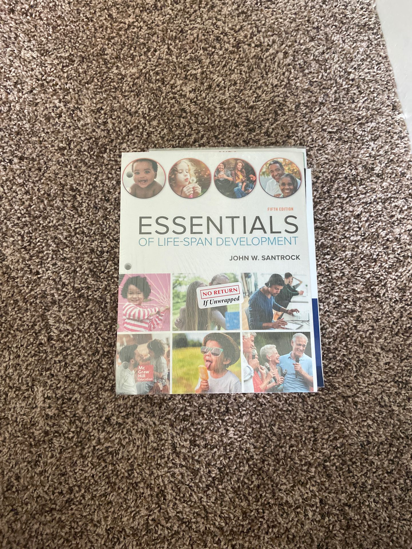 Essentials of life span development college textbook