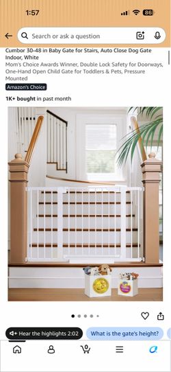 Baby gate