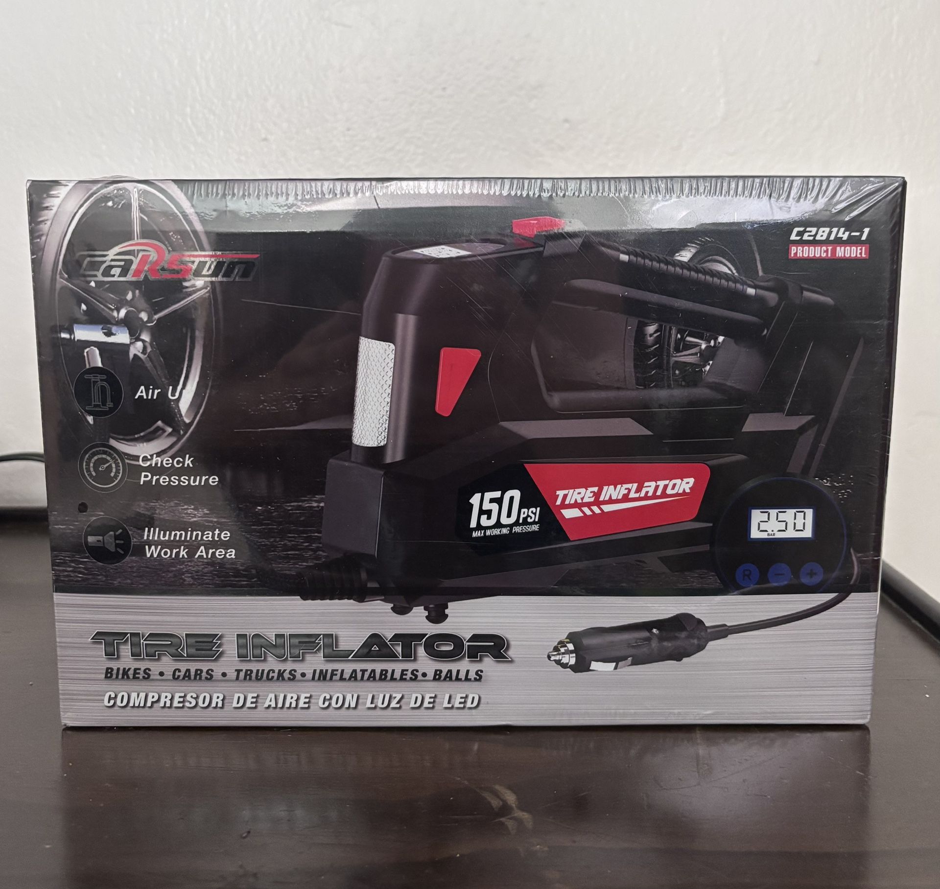Air Compressor Tire Inflator Portable