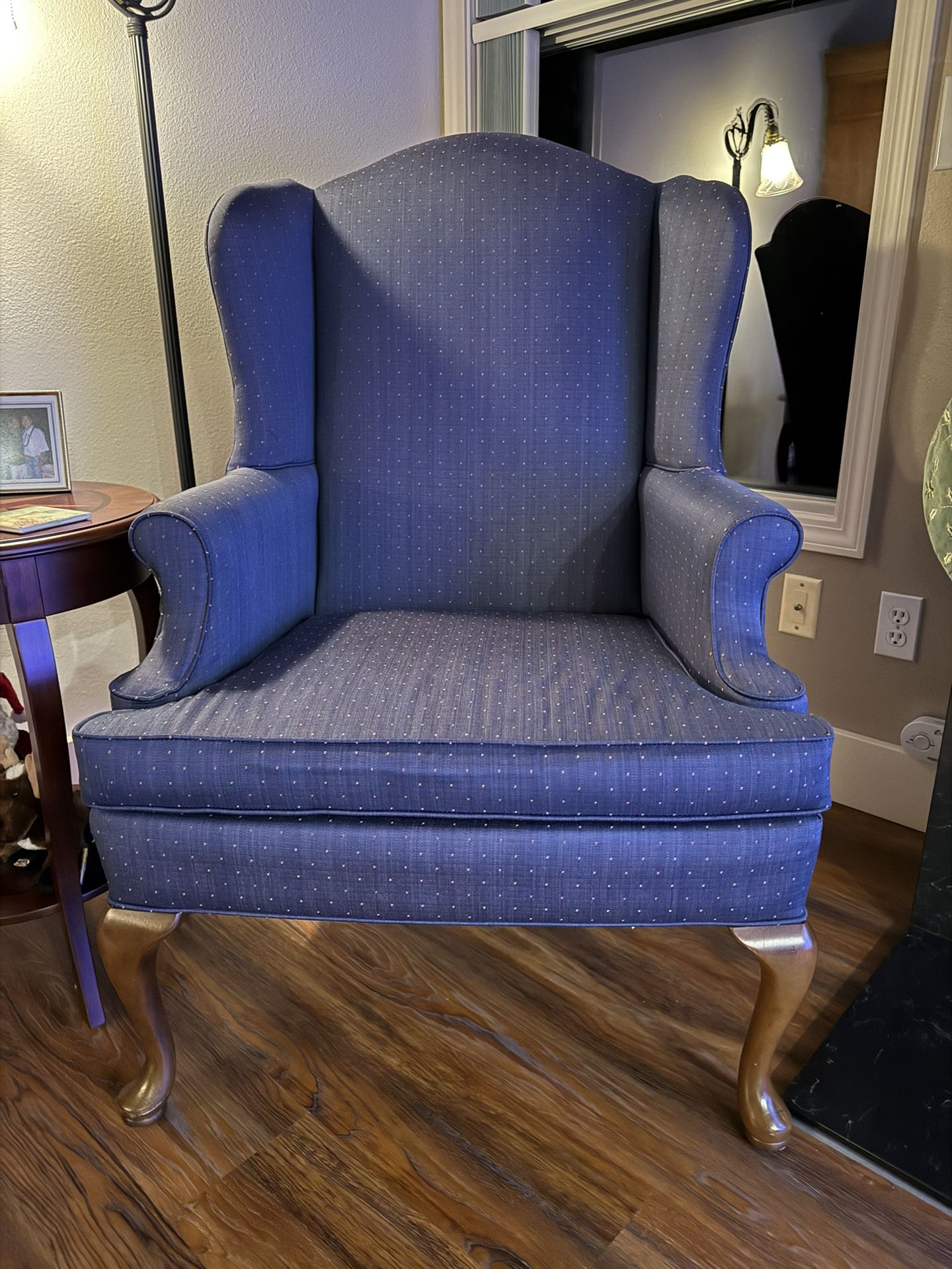 La-Z-Boy Classics Blue Arm Chair Set Of 2