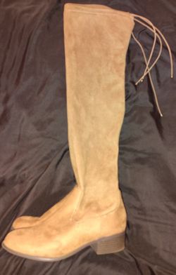 Soda Over The Knee Suede Boots