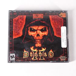 Diablo II 2 PC CD-ROM GAME & CD KEY Blizzard Entertainment Vintage Video Game