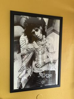 Keith Richards Framed Poster
