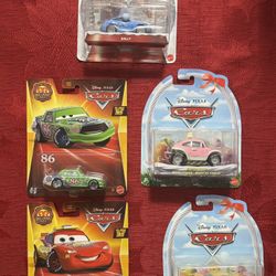 Disney Pixar Cars 2025 Lot 5, Race Rescue McQueen Chick Hicks Easter & Holiday