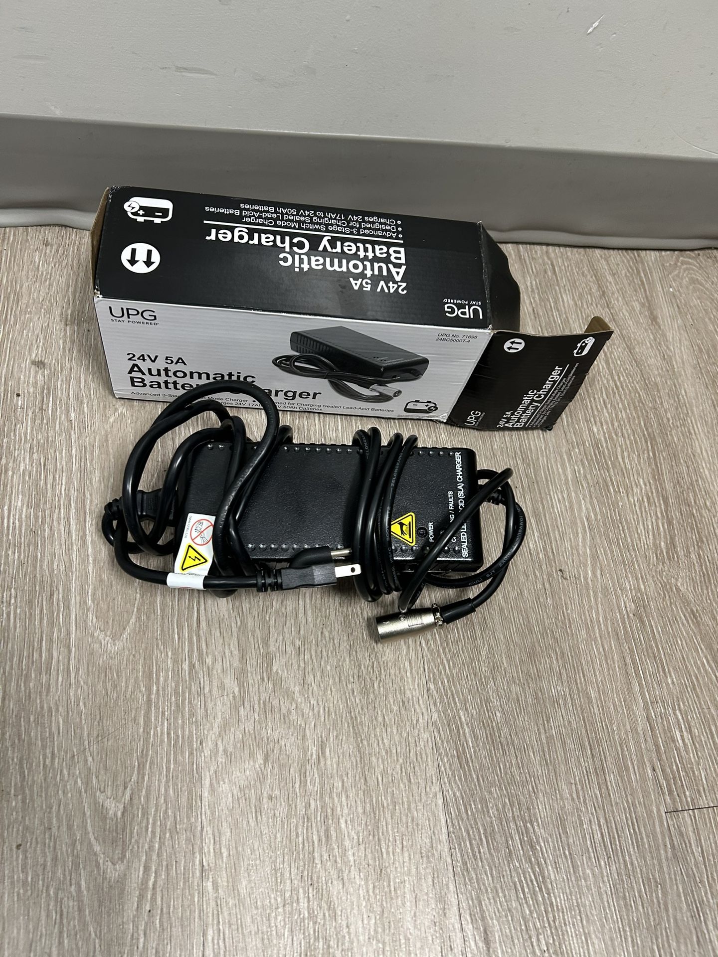 24V 5A charger for mobility chair, pride and jazzy