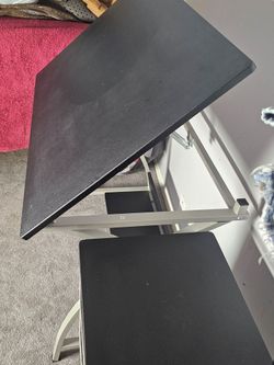Drafting Desk β Adjustable Tilt β Storage Shelf