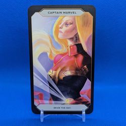 Official Captain Marvel Oracle Card