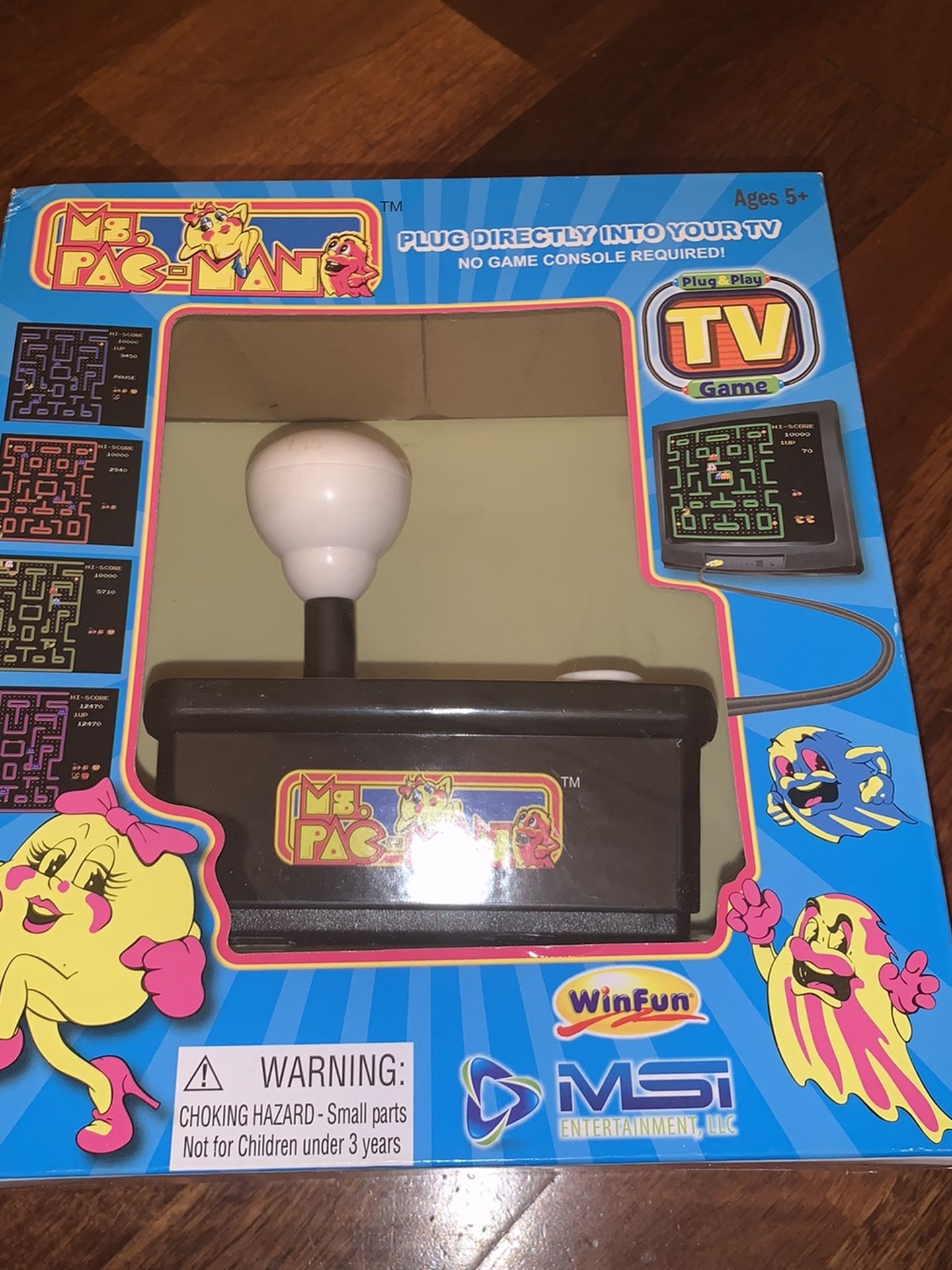 Ms. Pac-Man Plug N Play Arcade Game