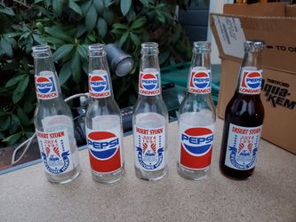 Desert Storm Pepsi bottles