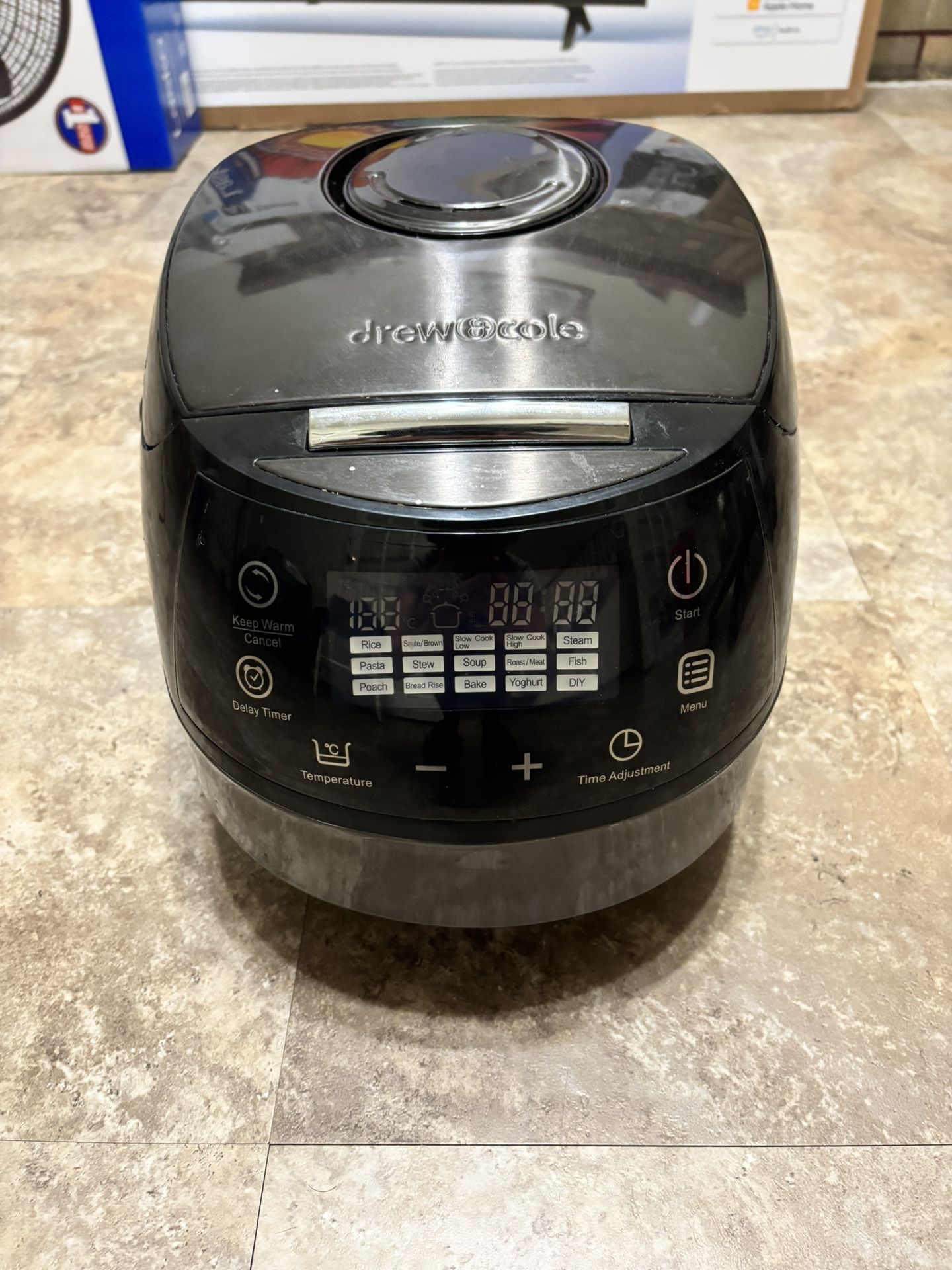 Drew & Cole CleverChef 14 in 1 5L Digital Multi Cooker - Charcoal
