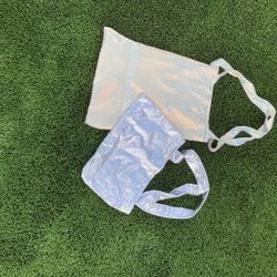 Fabric-  Custom Handmade- One Of A Kind Reusable / Universal  Unisex  All Purpose  Shopping  Tote/Sling Bags.  Condition: NWOT Price : 2$-6$ each ( no