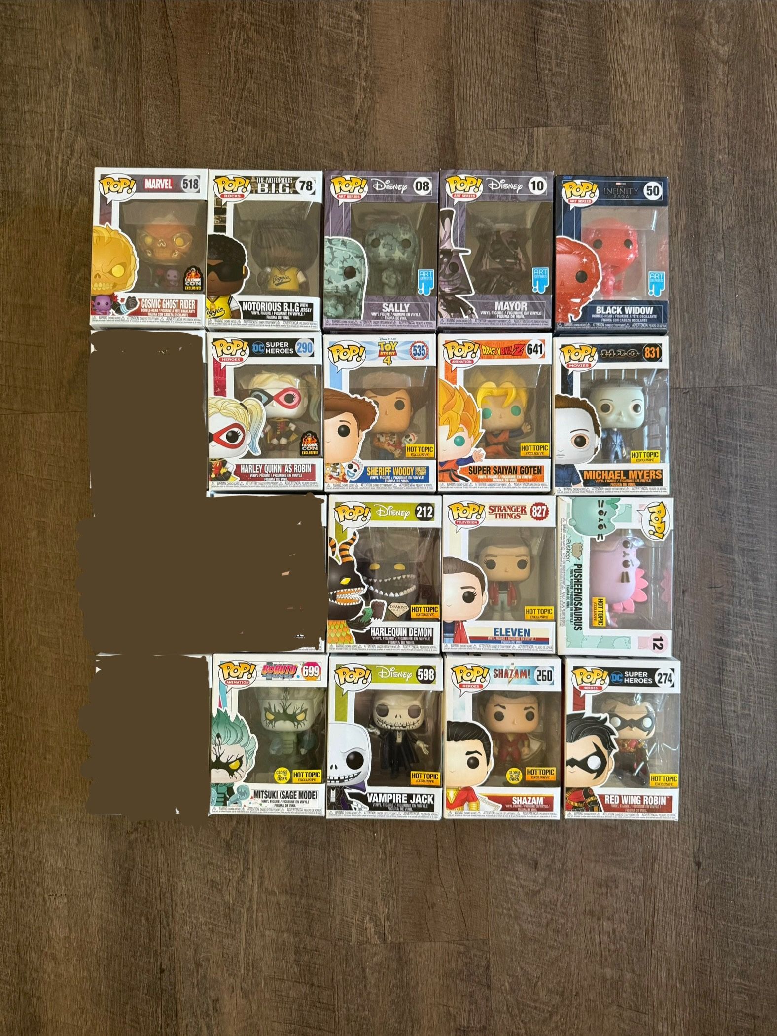 Funko Pop Exclusives