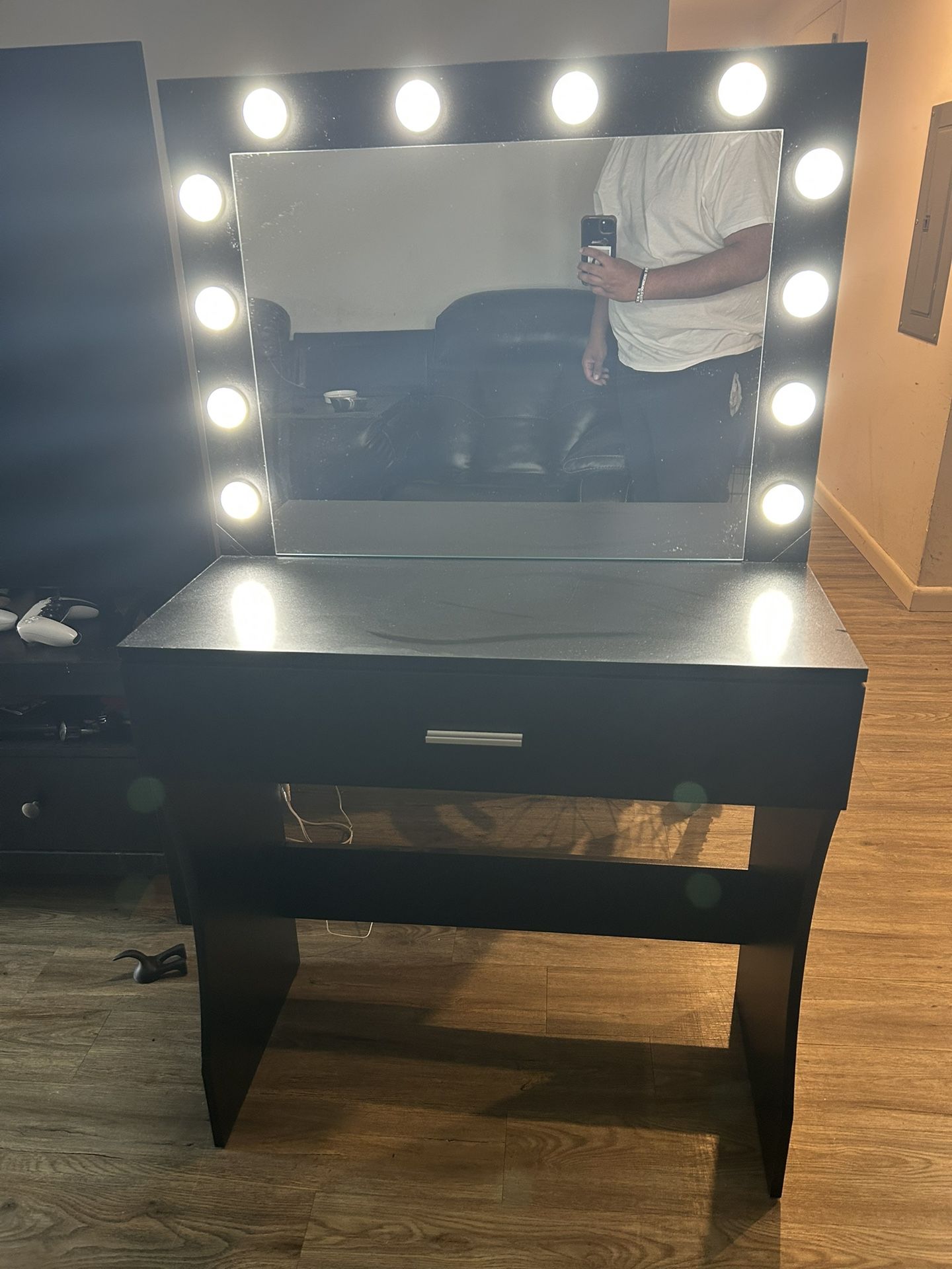 Vanity With Lights