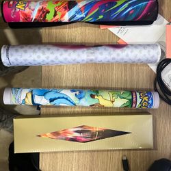 Assorted Pokemon Playmats Prismatic 151 Charizard UPC