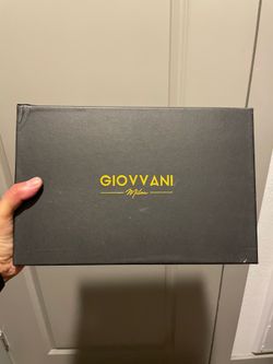 Fashion white leather shoes, Giovanni Milan