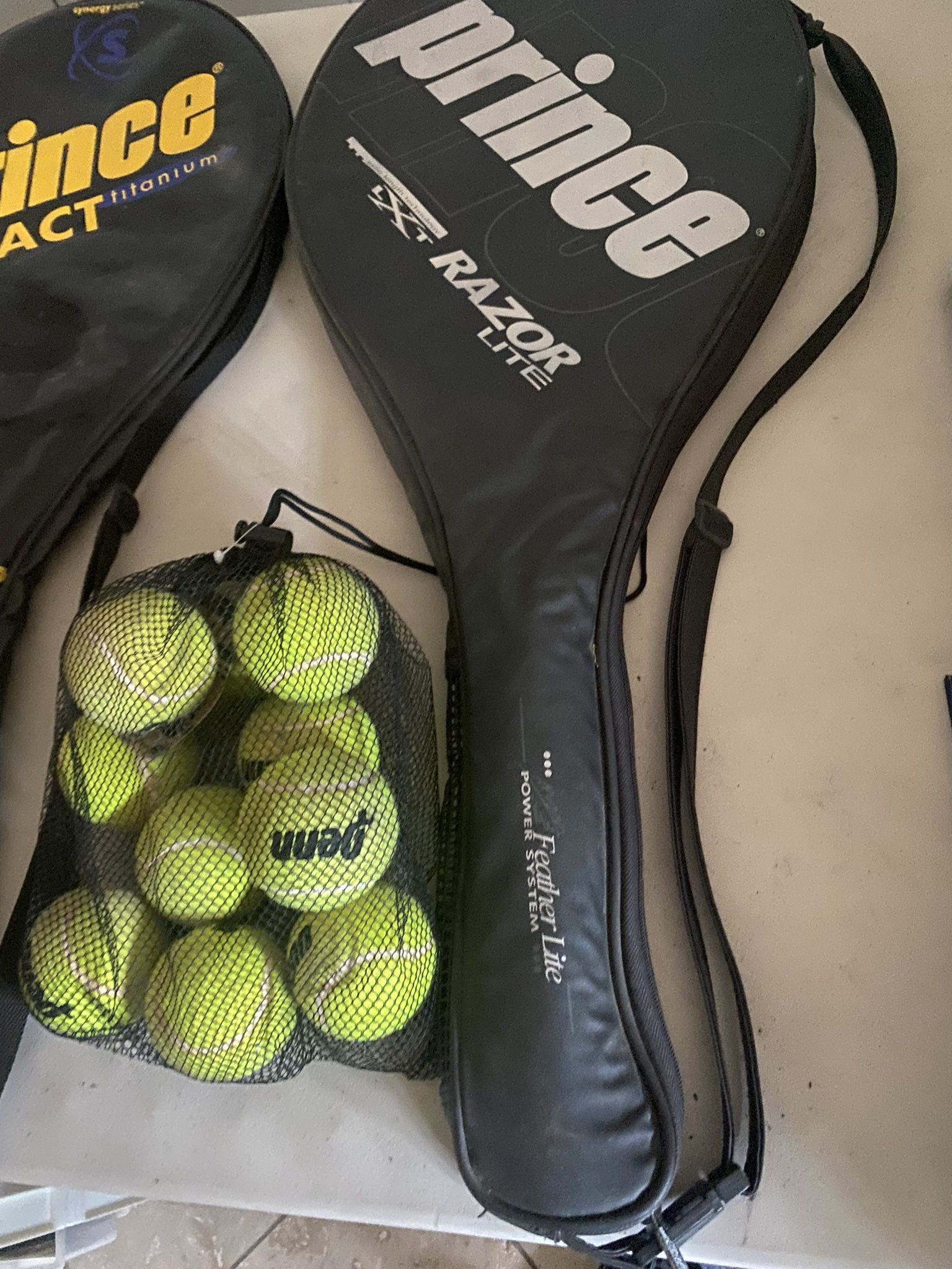 Prince Synergy Zone Titanium LongBody 107 Oversize Tennis Racquet Comfort Grip