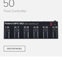 Roland GFC- 50 Foot Control Pedal Board Interface