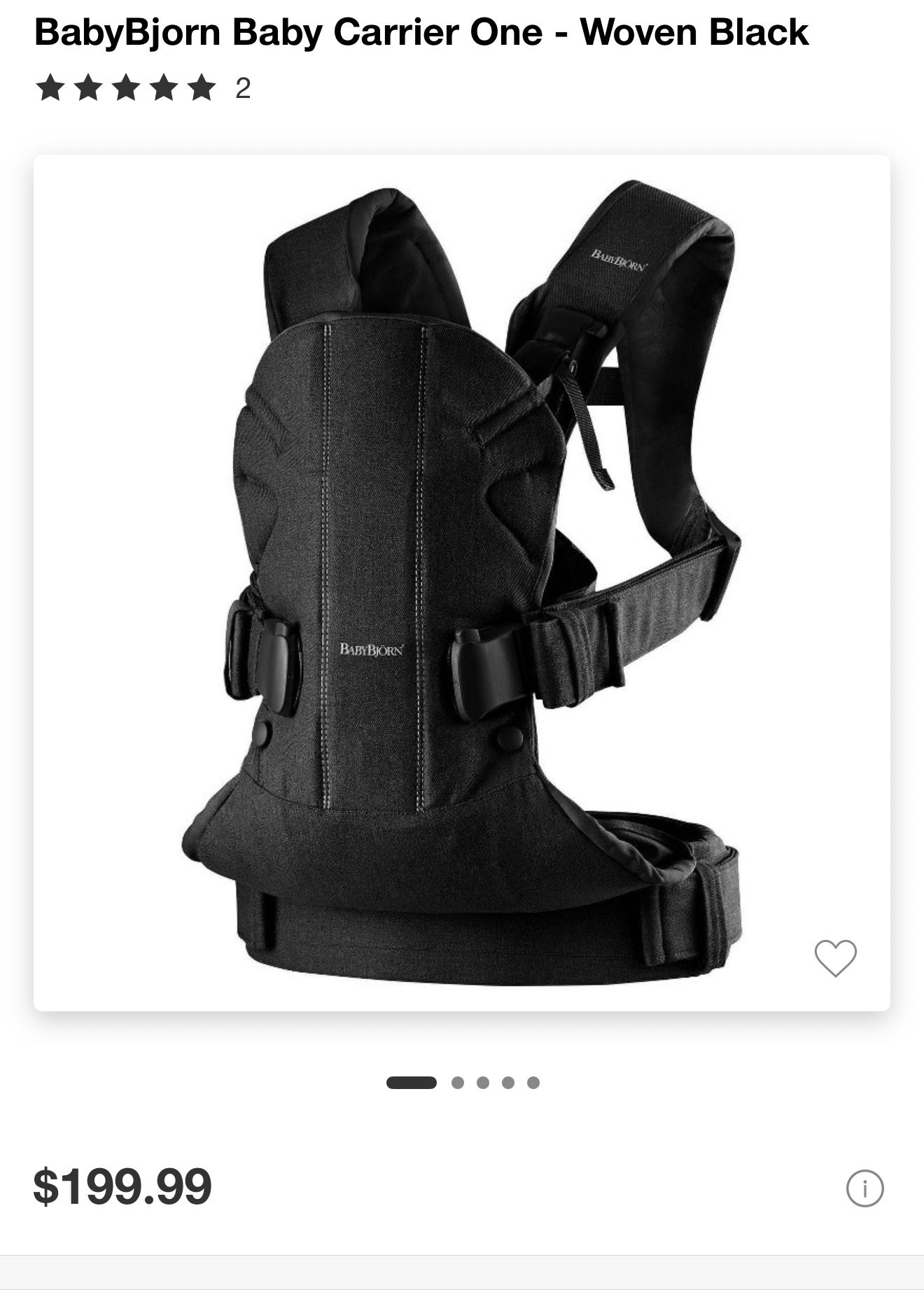 BabyBjorn Baby Carrier