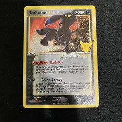 Umbreon Gold Star Celebrations