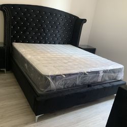 $899 Brand New King Bed Frame With Mattress (Read Description Below)