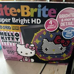 New Hello Kitty Lite Brite 