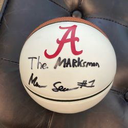 Mark Sears Autographed Mini-Basketball 