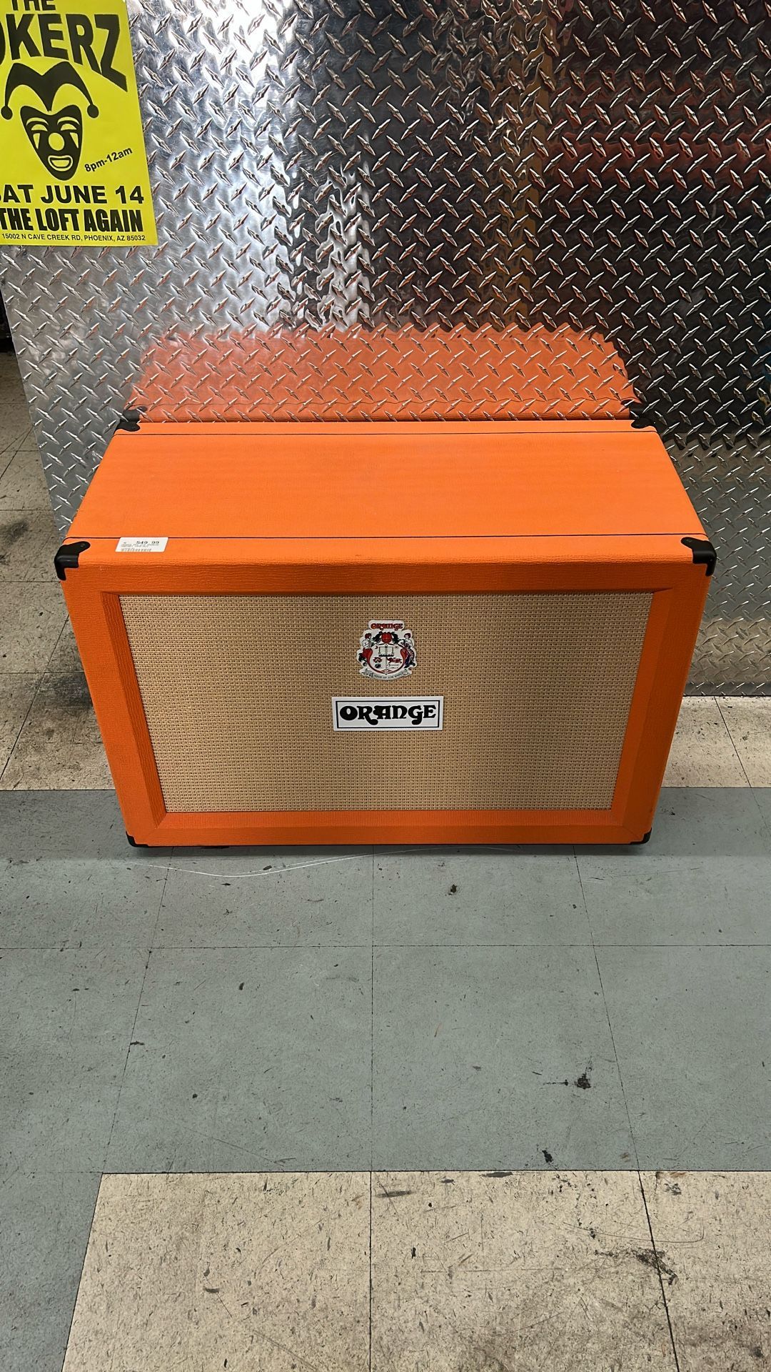 Orange PPC 212 PPC212 2x12 120W RMS 16 Ohm Guitar Speaker Cabinet
