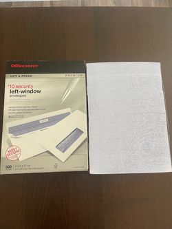 500 Security Envelopes