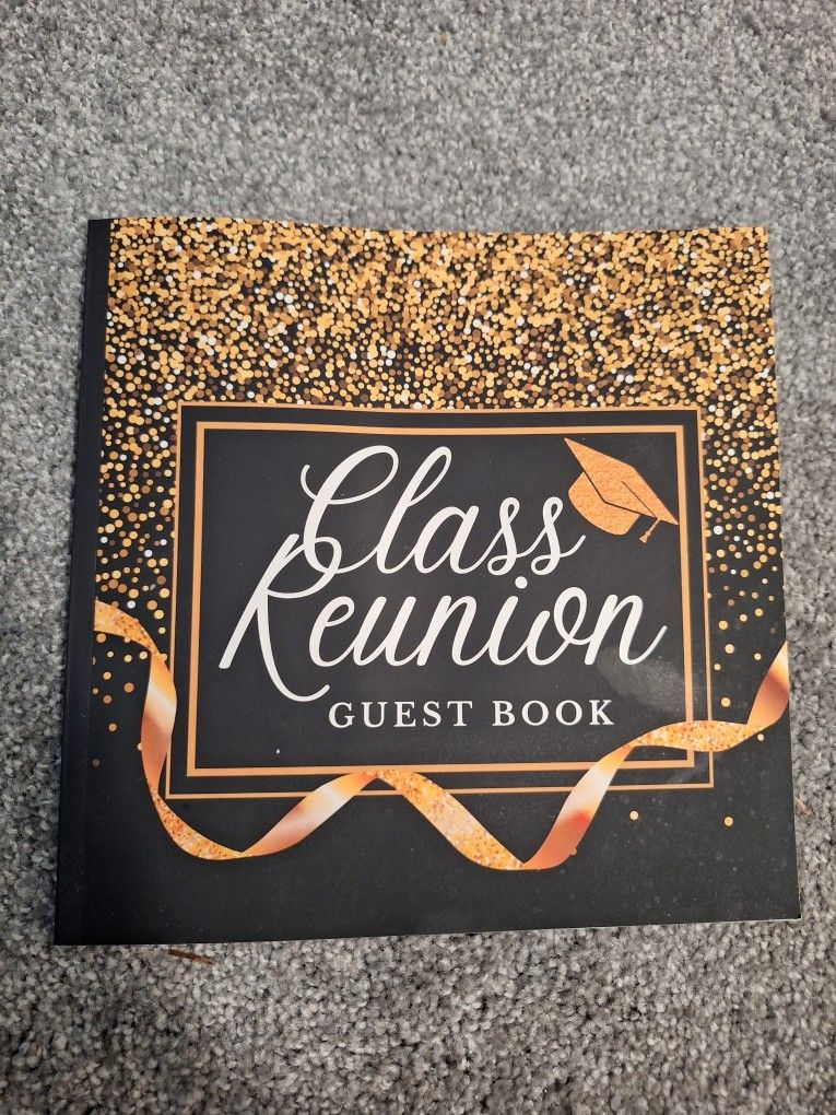 Brand New Class Reunion Guest Book
