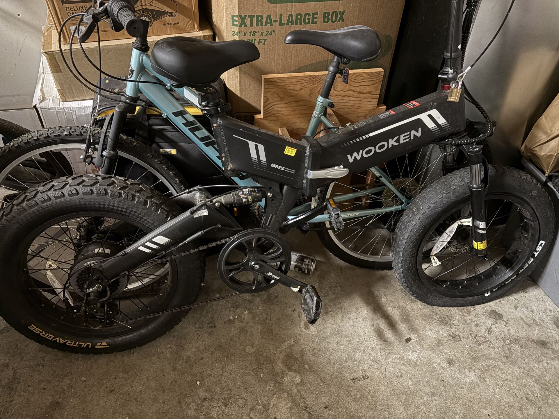 Woolen Foldable E-bike