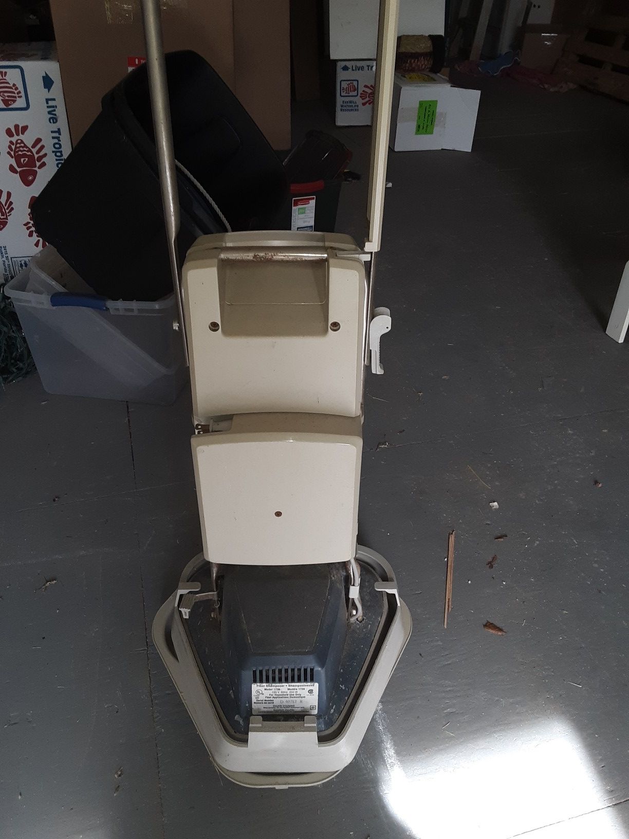 Electrolux Epic series floor scrubber shampooer