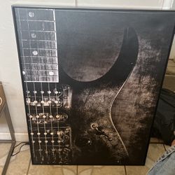 Picture Frame Of Guitar 